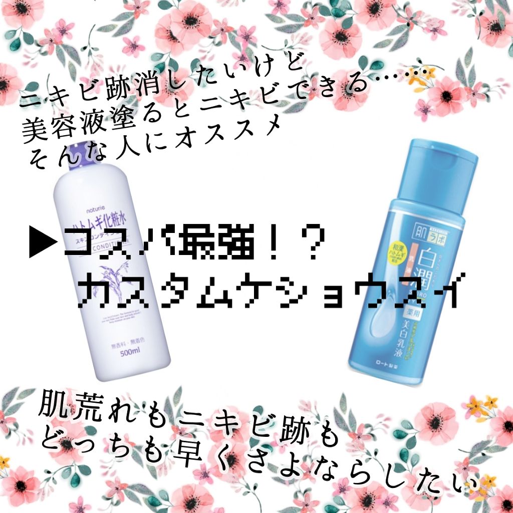 ハトムギ化粧水(ナチュリエ スキンコンディショナー R )/ナチュリエ/化粧水を使ったクチコミ（1枚目）