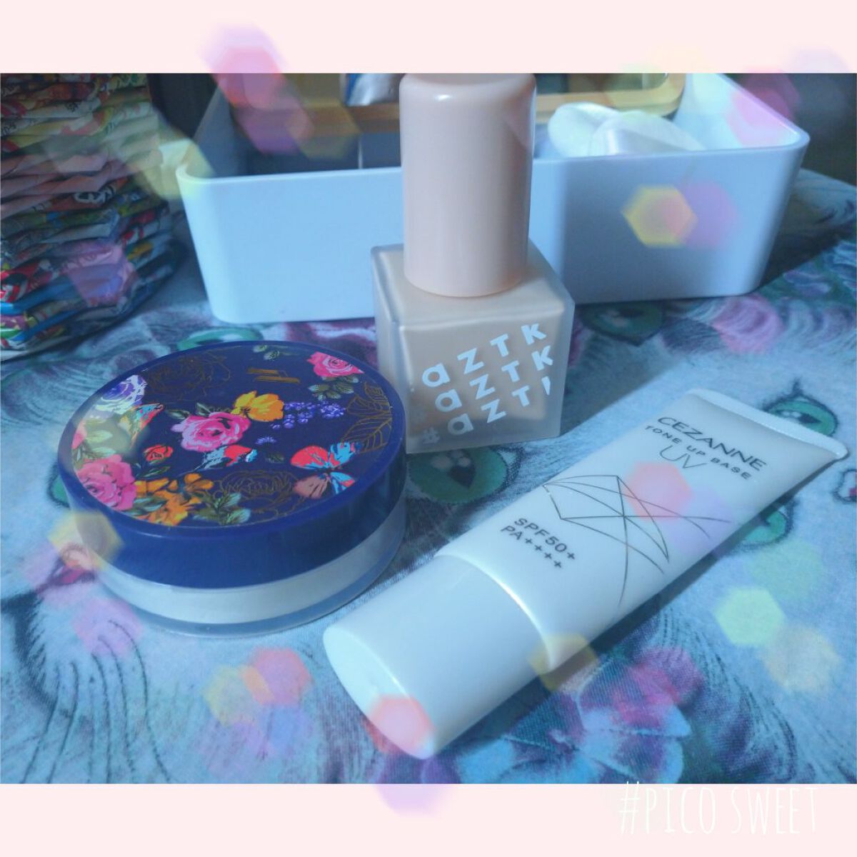 フェザータッチファンデーション/aZTK/リキッドファンデーションを使ったクチコミ（1枚目）