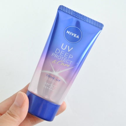 ニベアUV ディープ プロテクト&ケア トーンアップ エッセンス/ニベア/日焼け止めローションを使ったクチコミ(1枚目)