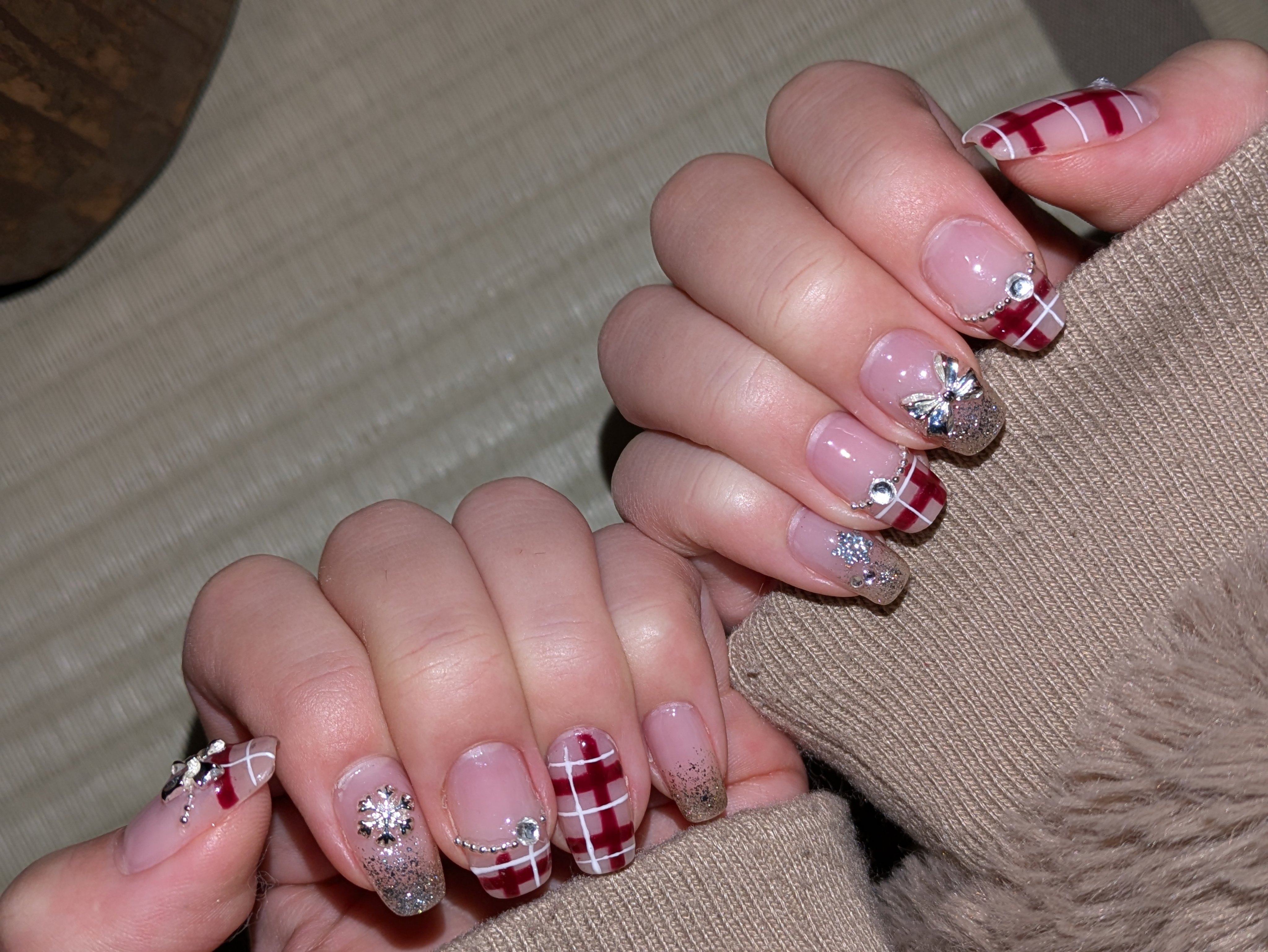 ジェルネイル（ライト対応）/セリア/ジェルネイルを使ったクチコミ（1枚目）