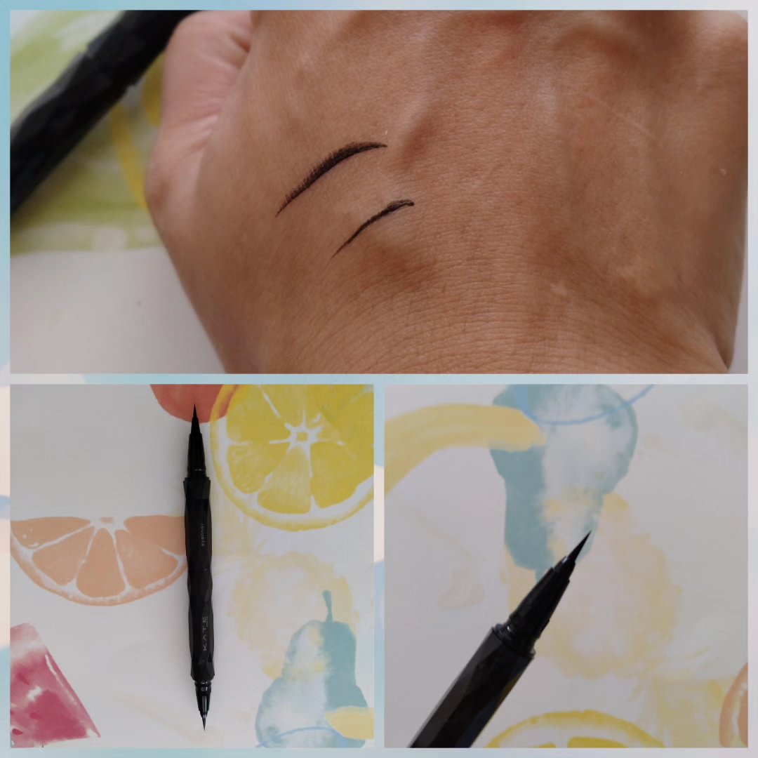 スーパーシャープライナーEX4.0 BR-4(My Kao Mall限定色)/KATE/リキッドアイライナーを使ったクチコミ（3枚目）