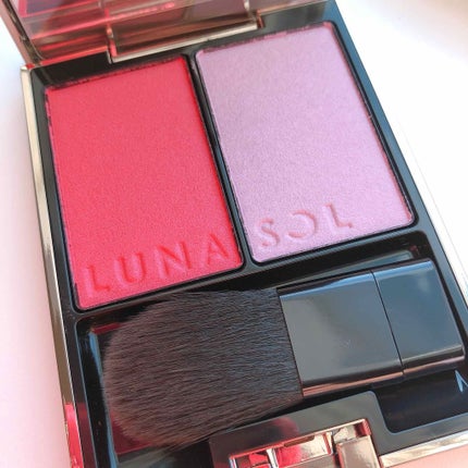 カラーリンググレイズ/LUNASOL/パウダーチークを使ったクチコミ(1枚目)