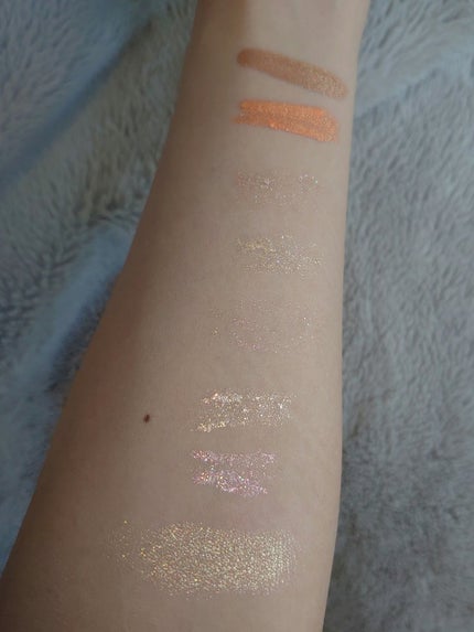 グリッターシャドウ/coou/グリッターを使ったクチコミ(2枚目)