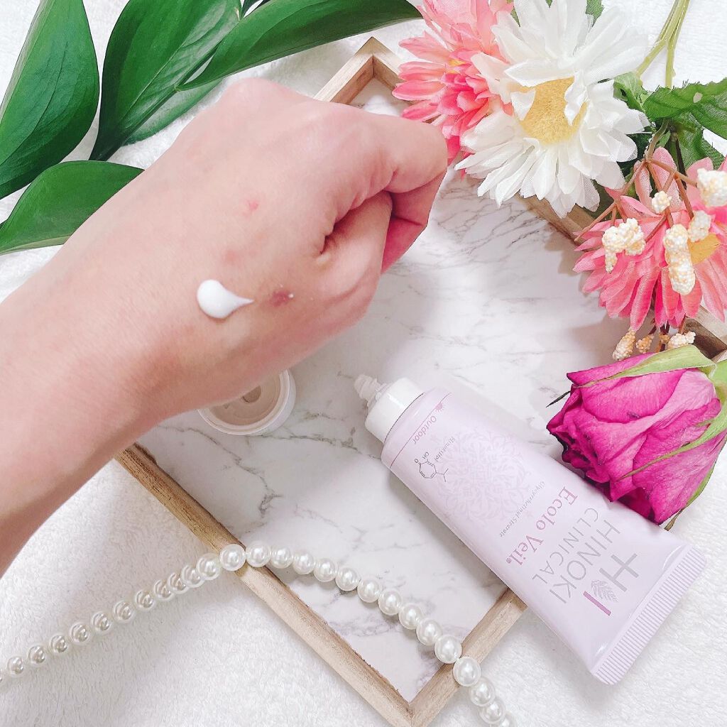 エコロヴェール/ヒノキ肌粧品/日焼け止めクリームを使ったクチコミ（3枚目）