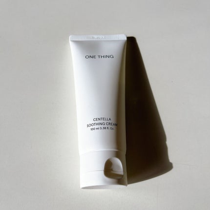 センテラスージングクリーム/ONE THING/フェイスクリームを使ったクチコミ(1枚目)