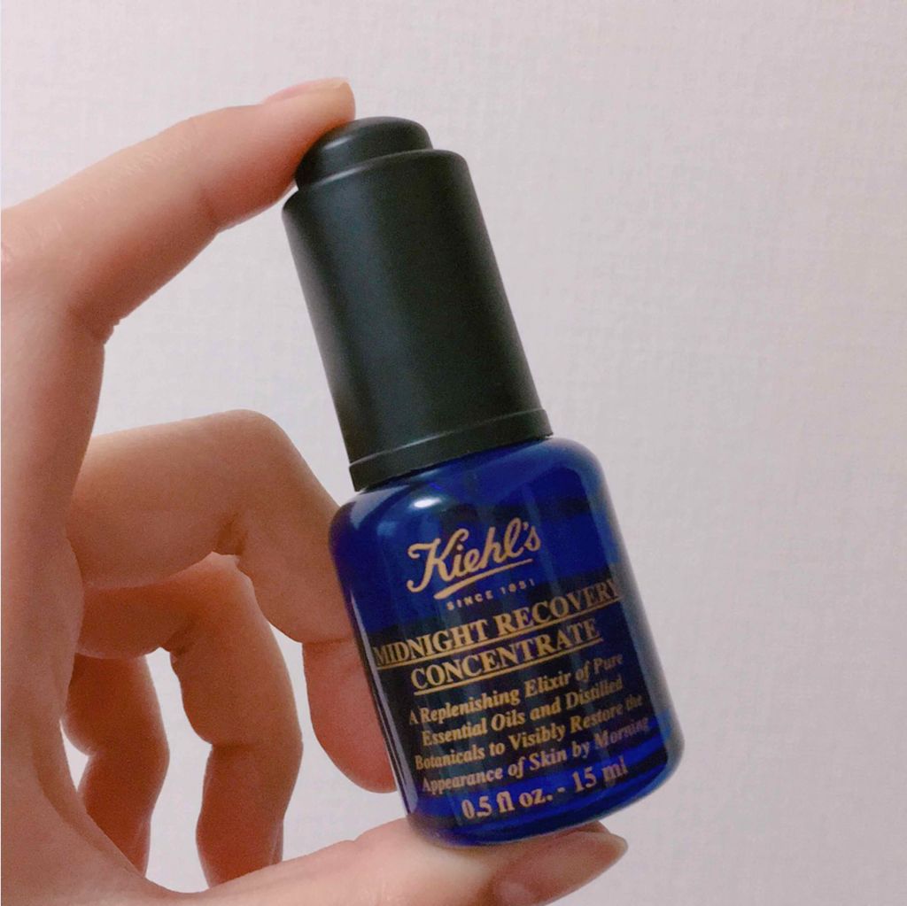キールズ ミッドナイトボタニカル コンセントレート/Kiehl's/フェイスオイルを使ったクチコミ(1枚目)