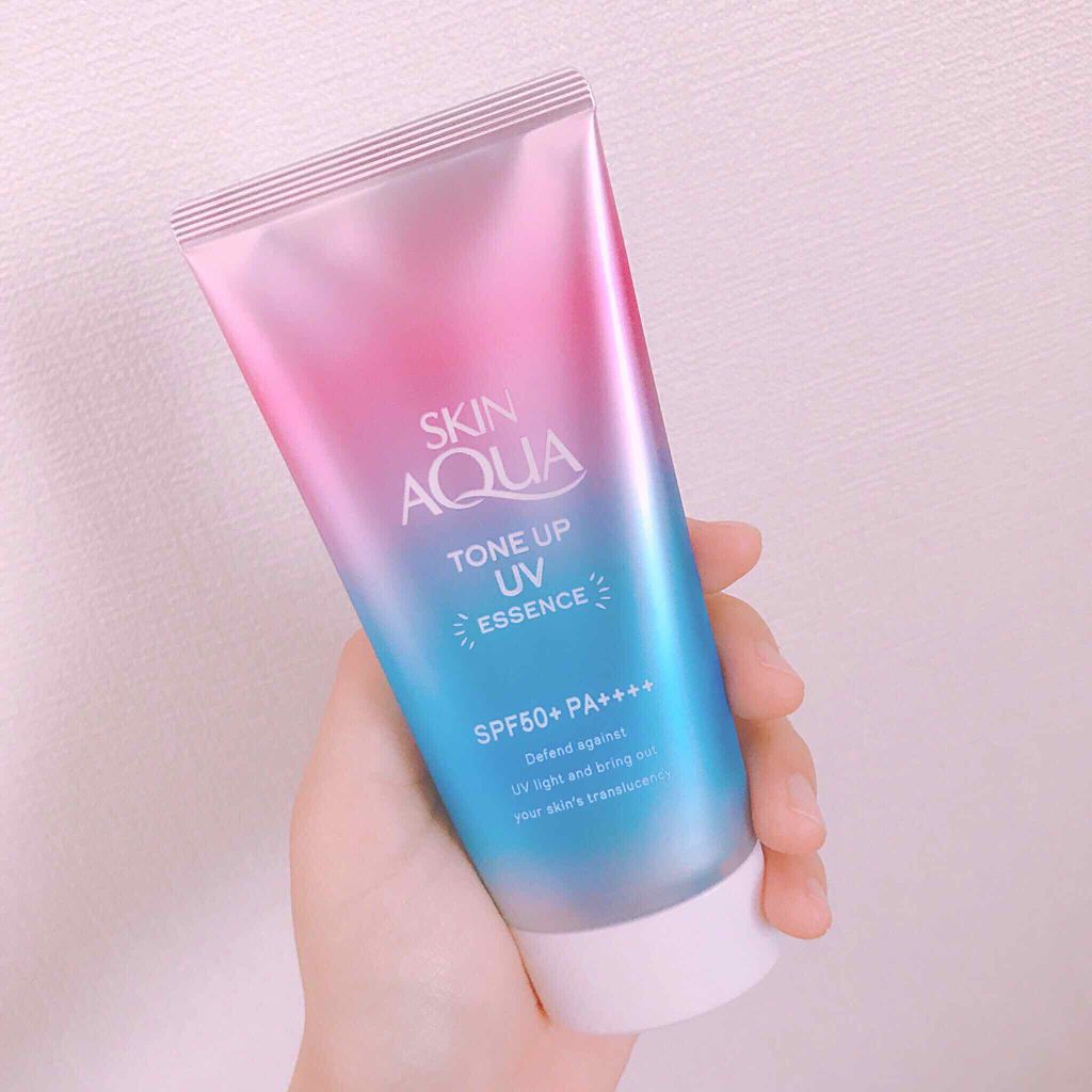 スキンアクア トーンアップUVエッセンス/スキンアクア/日焼け止めクリームを使ったクチコミ(1枚目)