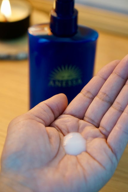 アネッサ スキンセラム<医薬部外品>/アネッサ/フェイスクリームを使ったクチコミ(3枚目)