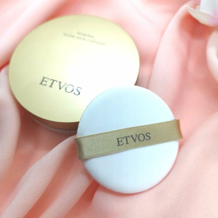 ミネラルグロウスキンクッション/エトヴォス/クッションファンデーションを使ったクチコミ(2枚目)