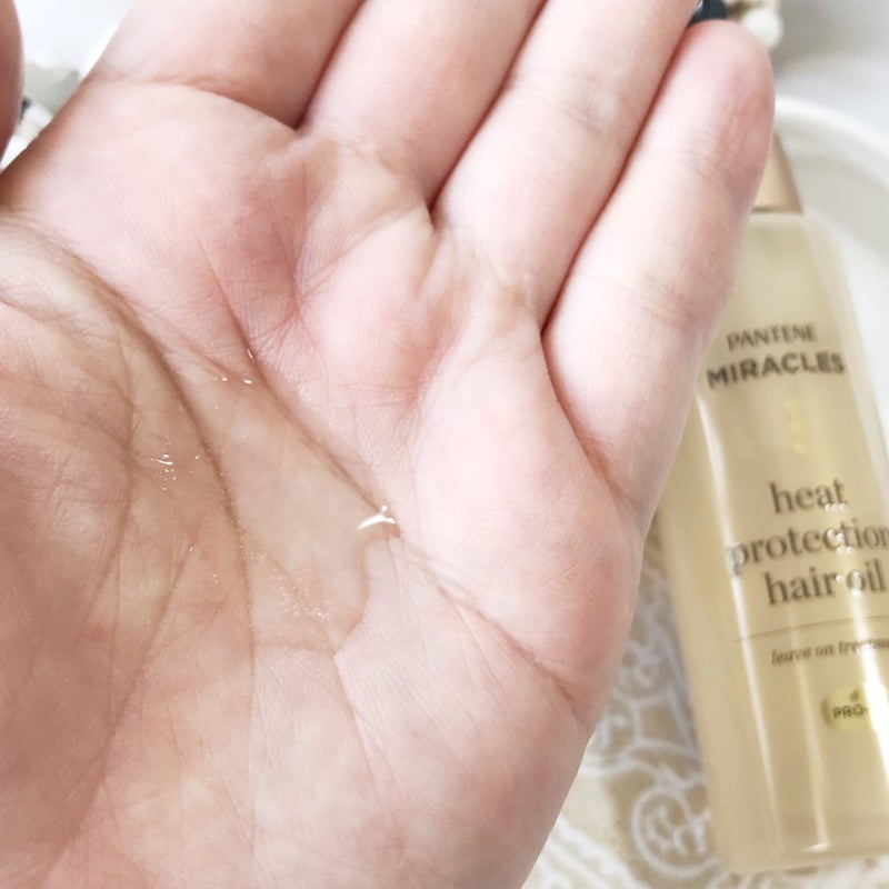 ヒートプロテクション ヘアオイル（洗い流さないトリートメント）/パンテーン/アウトバストリートメントを使ったクチコミ（3枚目）