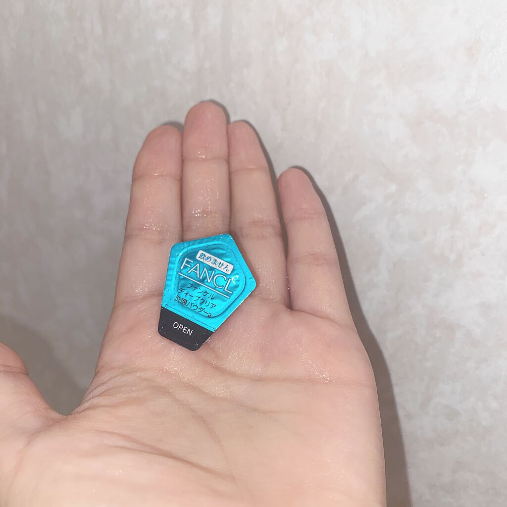 ディープクリア洗顔パウダー/ファンケル/洗顔パウダーを使ったクチコミ（1枚目）