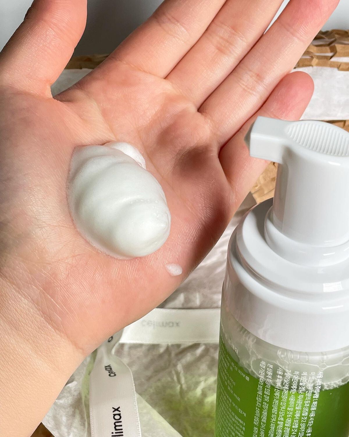 ザリアルノニアクネバブルクレンザー/celimax/泡洗顔を使ったクチコミ(3枚目)