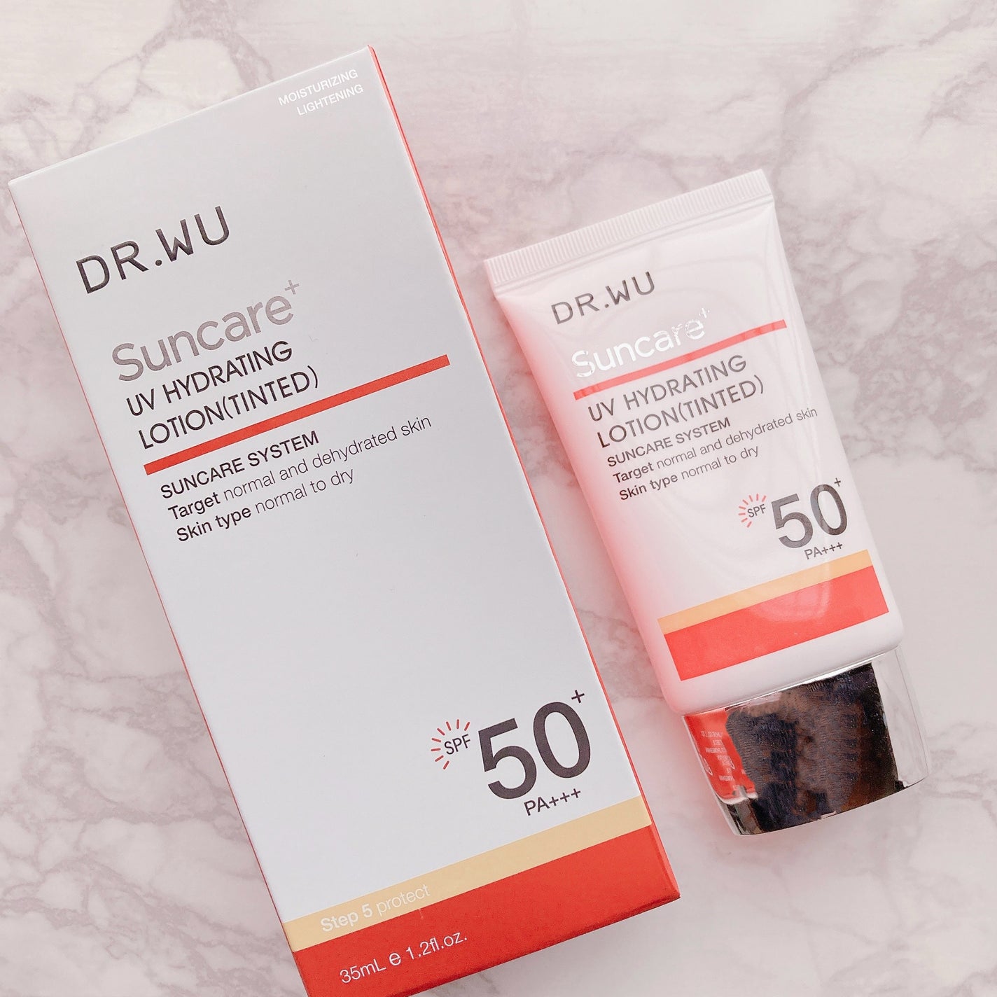 サンスクリーン+ モイスト日焼け止め<日焼け止め>/DR.WU/日焼け止めクリームを使ったクチコミ(2枚目)