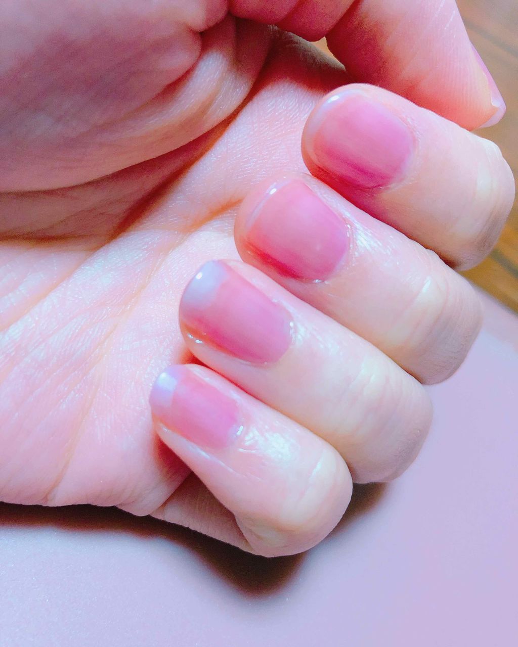 ネイル エナメル/ちふれ/マニキュアを使ったクチコミ(2枚目)