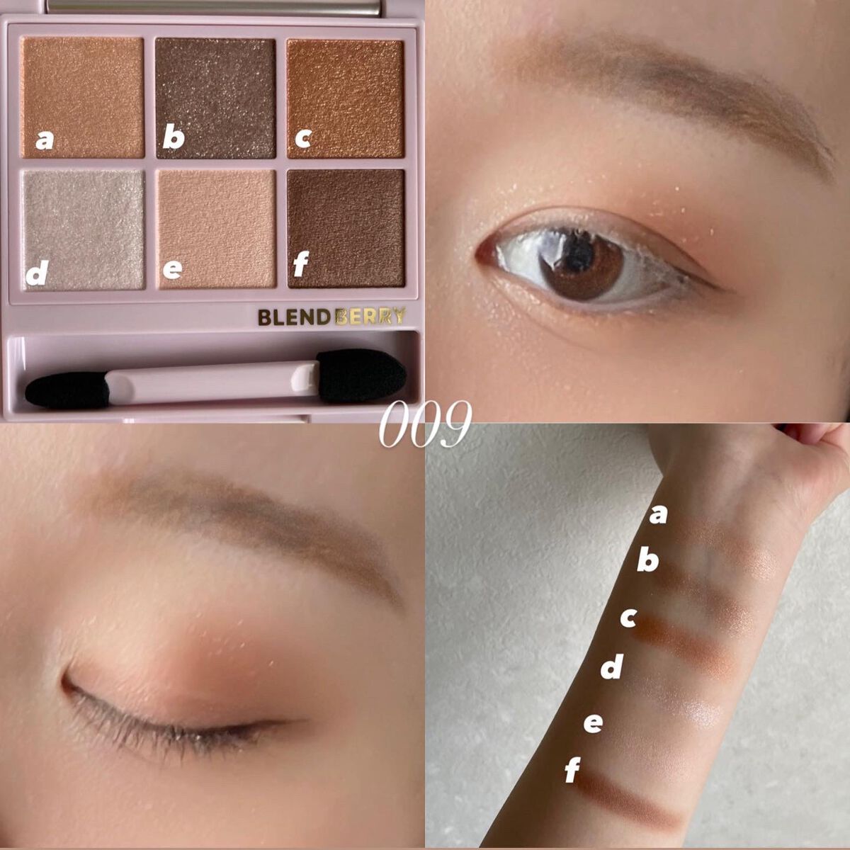 オーラクリエイション/BLEND BERRY/アイシャドウパレットを使ったクチコミ(5枚目)