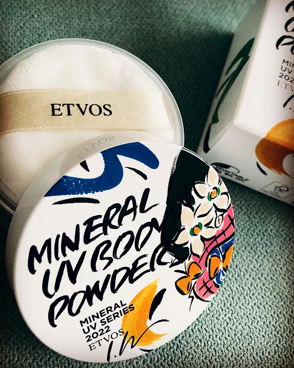 ミネラルUVボディパウダー/エトヴォス/ボディパウダーを使ったクチコミ(7枚目)