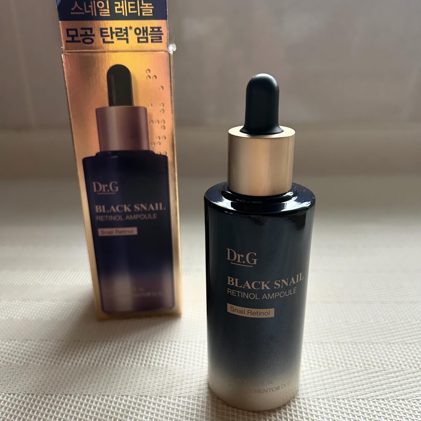 ブラックスネイルレチノールセラム/Dr.G/美容液を使ったクチコミ（1枚目）