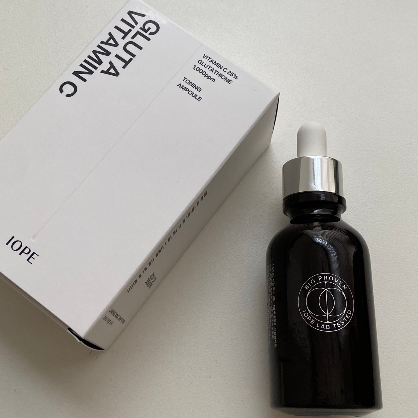 グルタ ビタミンC トーニング アンプル/IOPE/美容液を使ったクチコミ(2枚目)