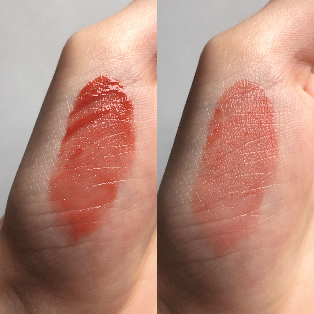 グリスニングウォータリングティント G02 ピーチソーダ/FlowerKnows/リップティントを使ったクチコミ（3枚目）