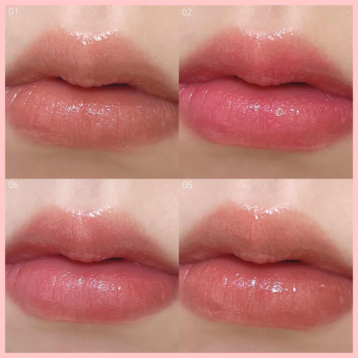 グラスティングメルティングバーム/rom&nd/リップバームを使ったクチコミ(2枚目)