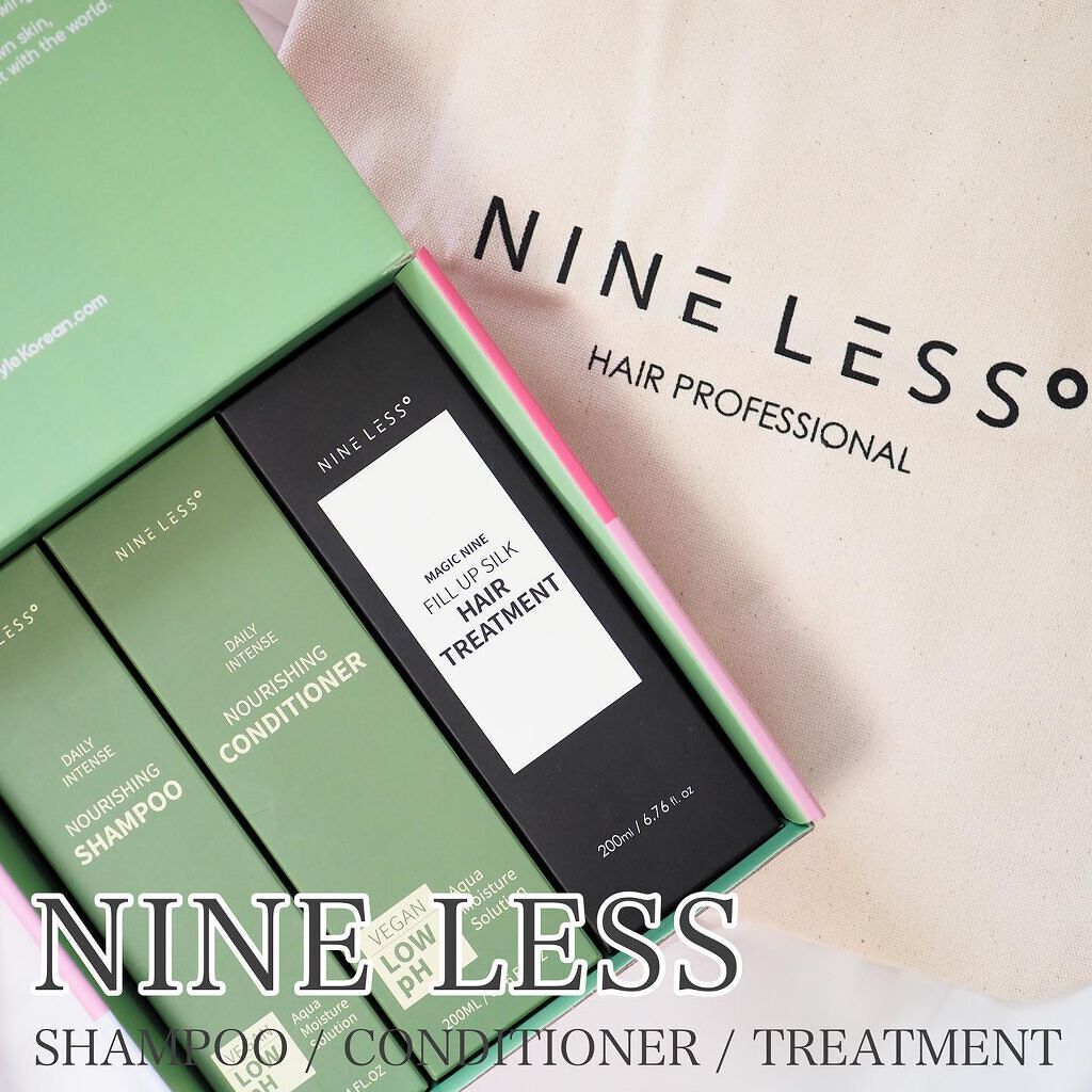Magic Nine Fill Up Silk Hair Treatment/NINELESS/洗い流すヘアトリートメントを使ったクチコミ(1枚目)