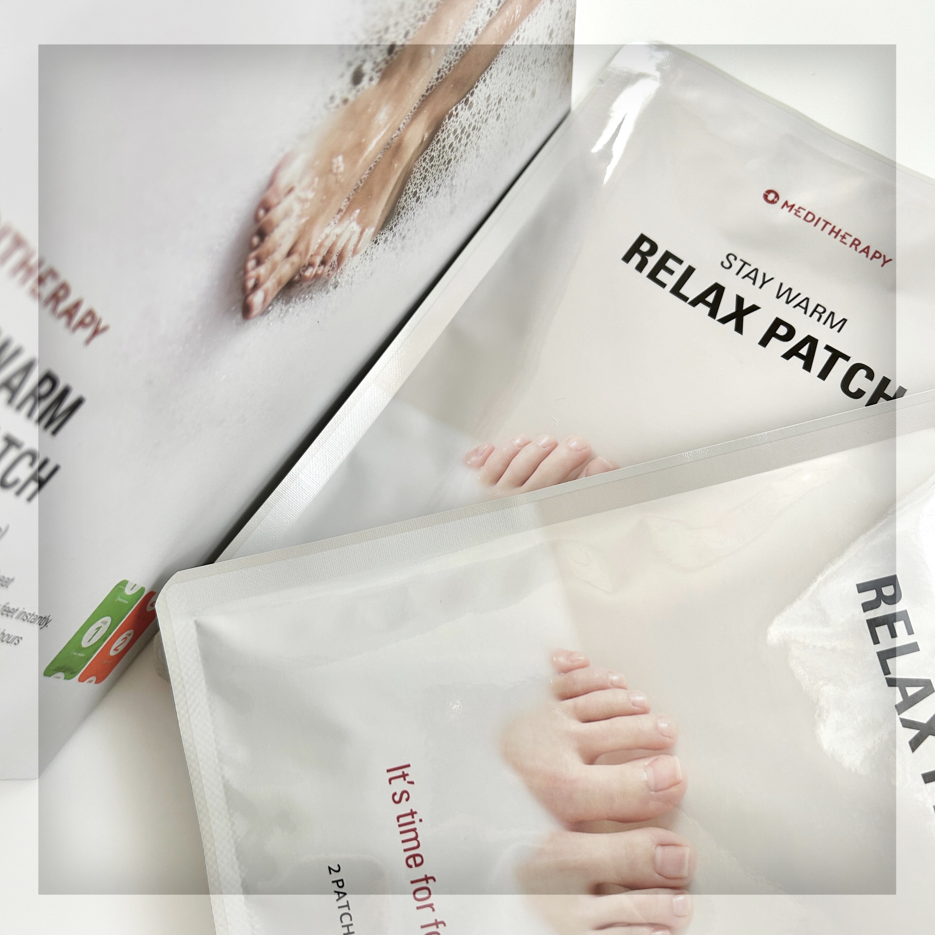ステーウォームリラックスパッチ/MEDITHERAPY/レッグ・フットケアを使ったクチコミ（1枚目）