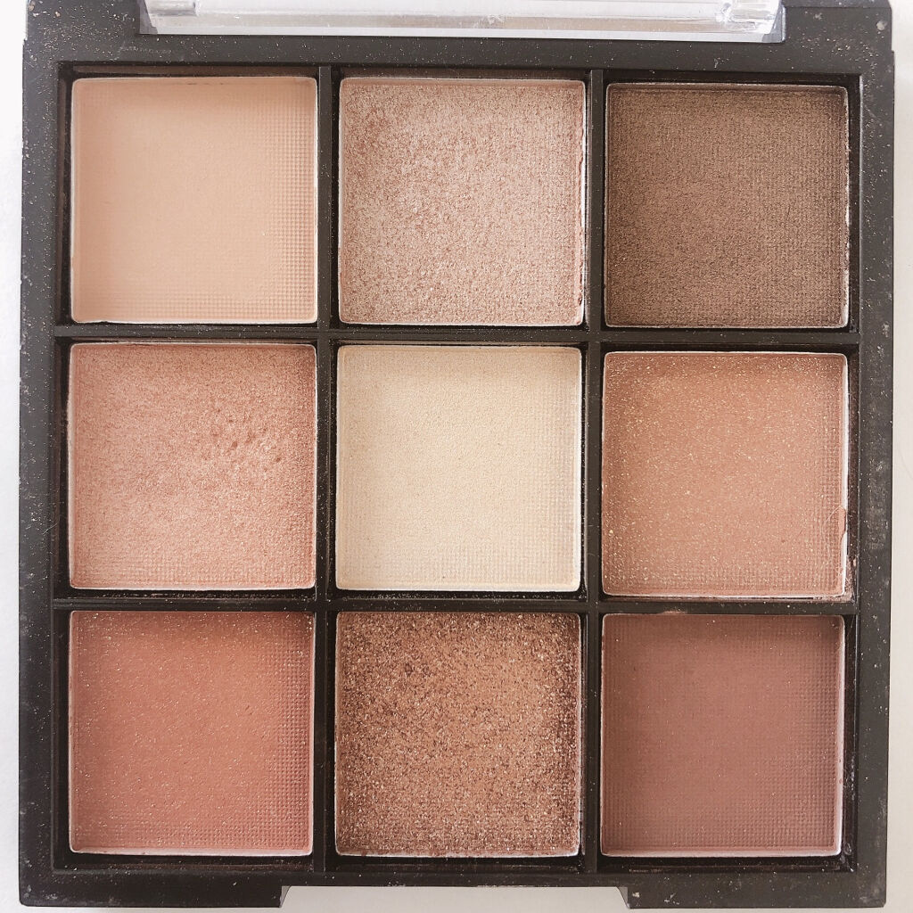UR GLAM　BLOOMING EYE COLOR PALETTE/U R GLAM/アイシャドウパレットを使ったクチコミ（2枚目）