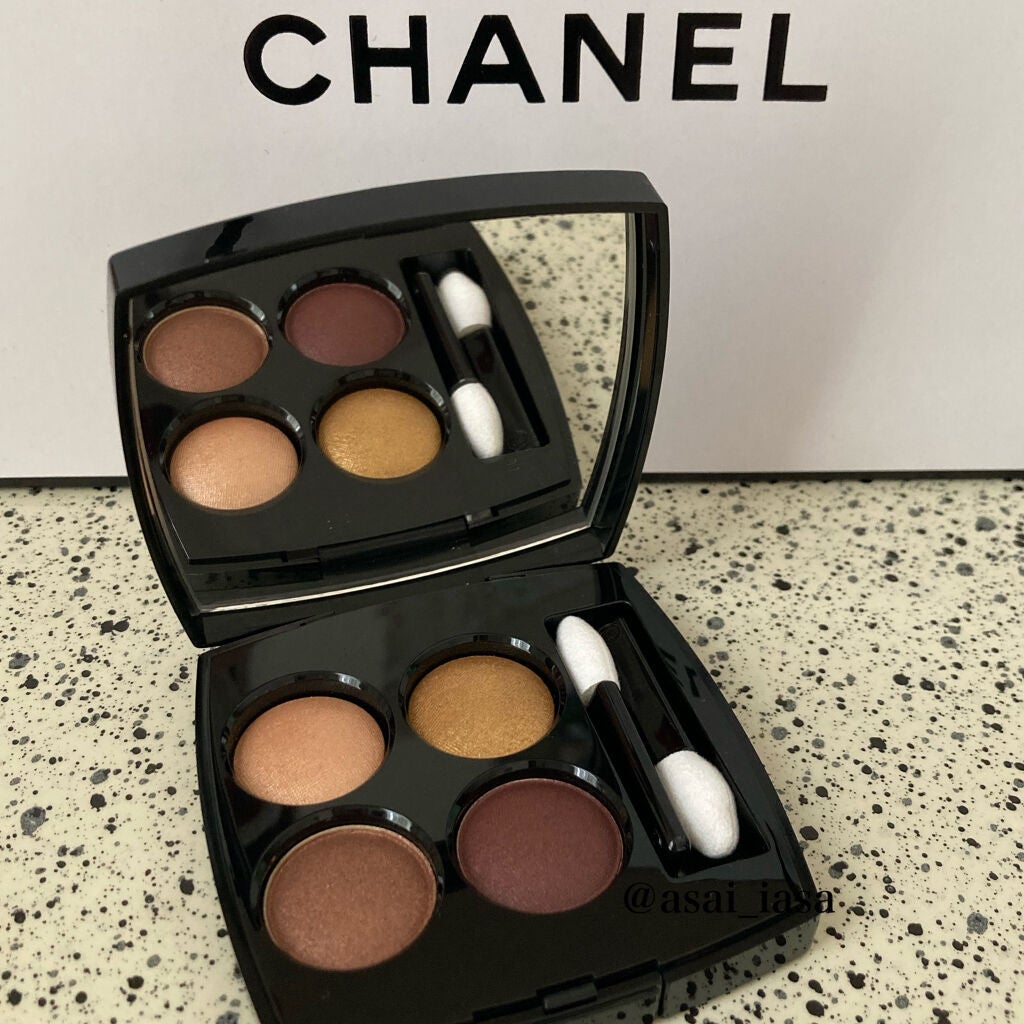 レ キャトル オンブル/CHANEL/アイシャドウパレットを使ったクチコミ(1枚目)