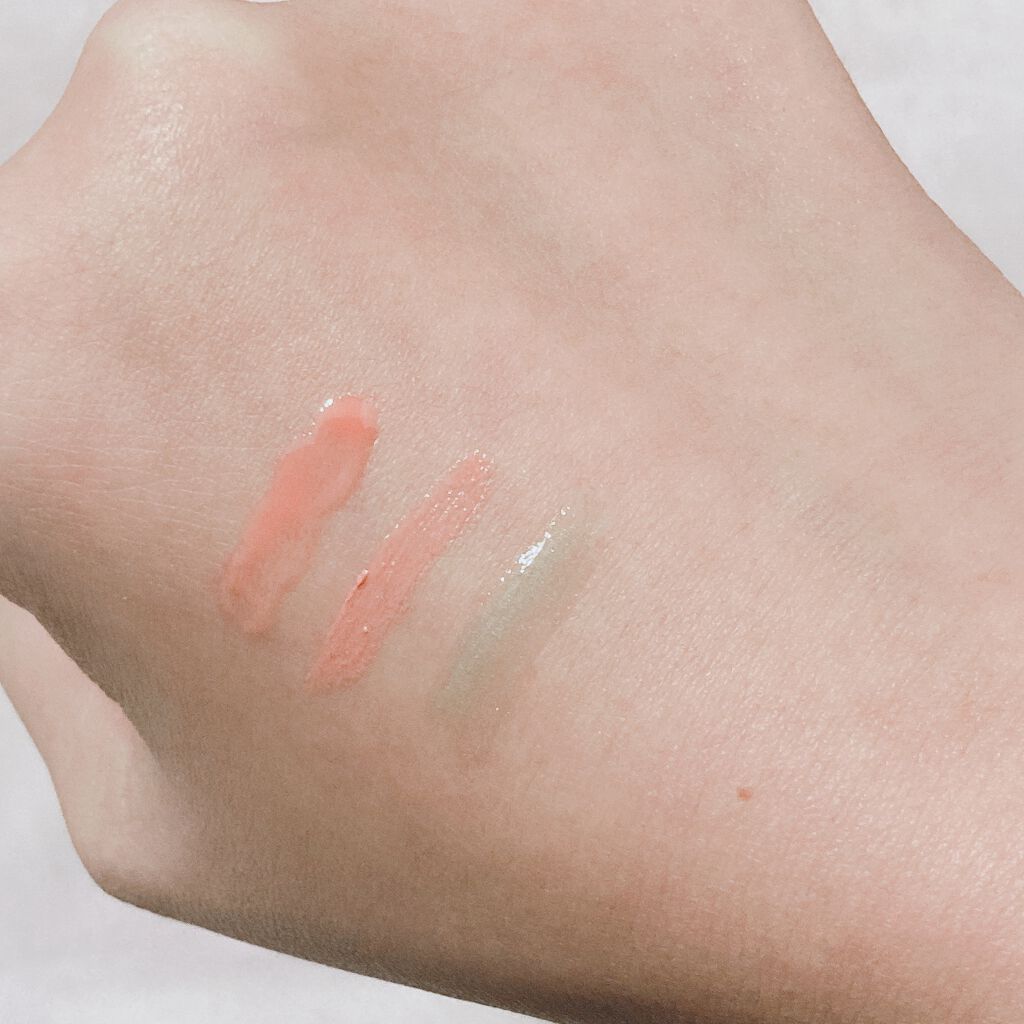 オーマイグロス 002 ピンクベージュ/リンメル ロンドン/リップグロスを使ったクチコミ（2枚目）