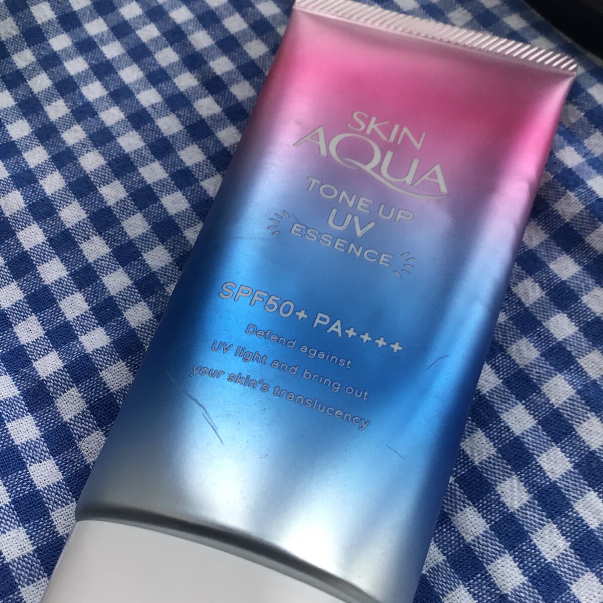 スキンアクア トーンアップUVエッセンス/スキンアクア/日焼け止めクリームを使ったクチコミ（1枚目）