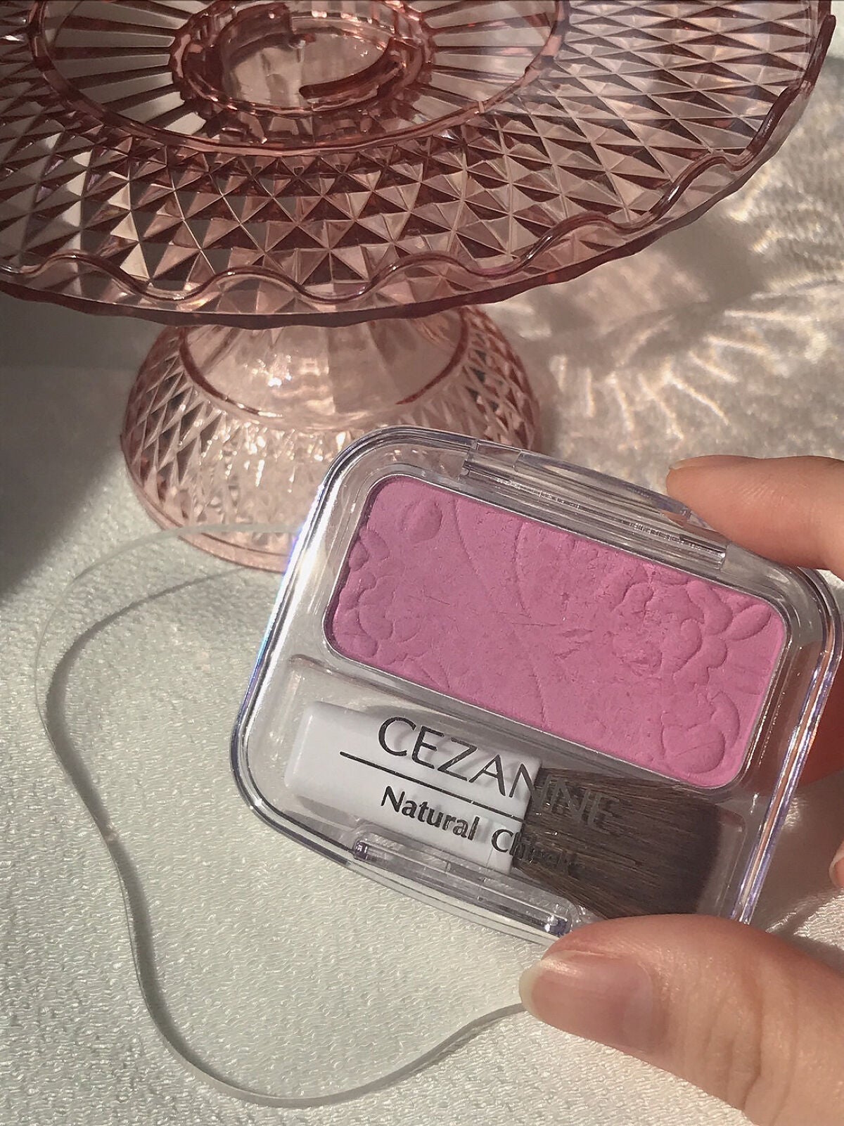 ナチュラル チークN/CEZANNE/パウダーチークを使ったクチコミ(4枚目)