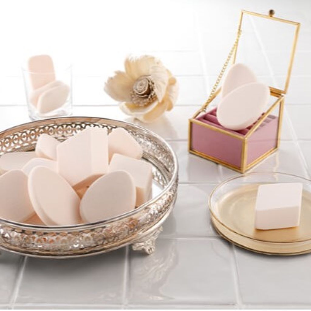 汚れが落ちやすいパフ(リキッド用)1P/貝印/パフ・スポンジを使ったクチコミ(1枚目)