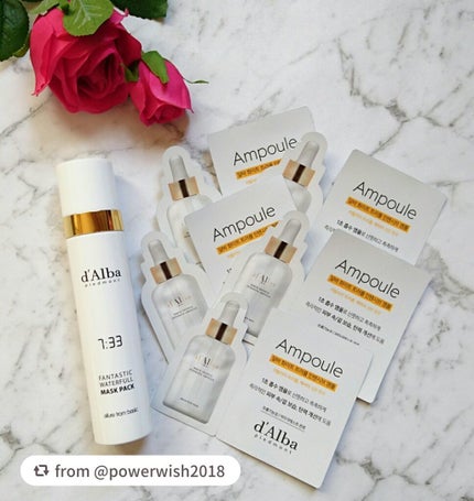 ファンタスティックウォータフルマスクパック/ダルバ/シートマスク・パックを使ったクチコミ(2枚目)