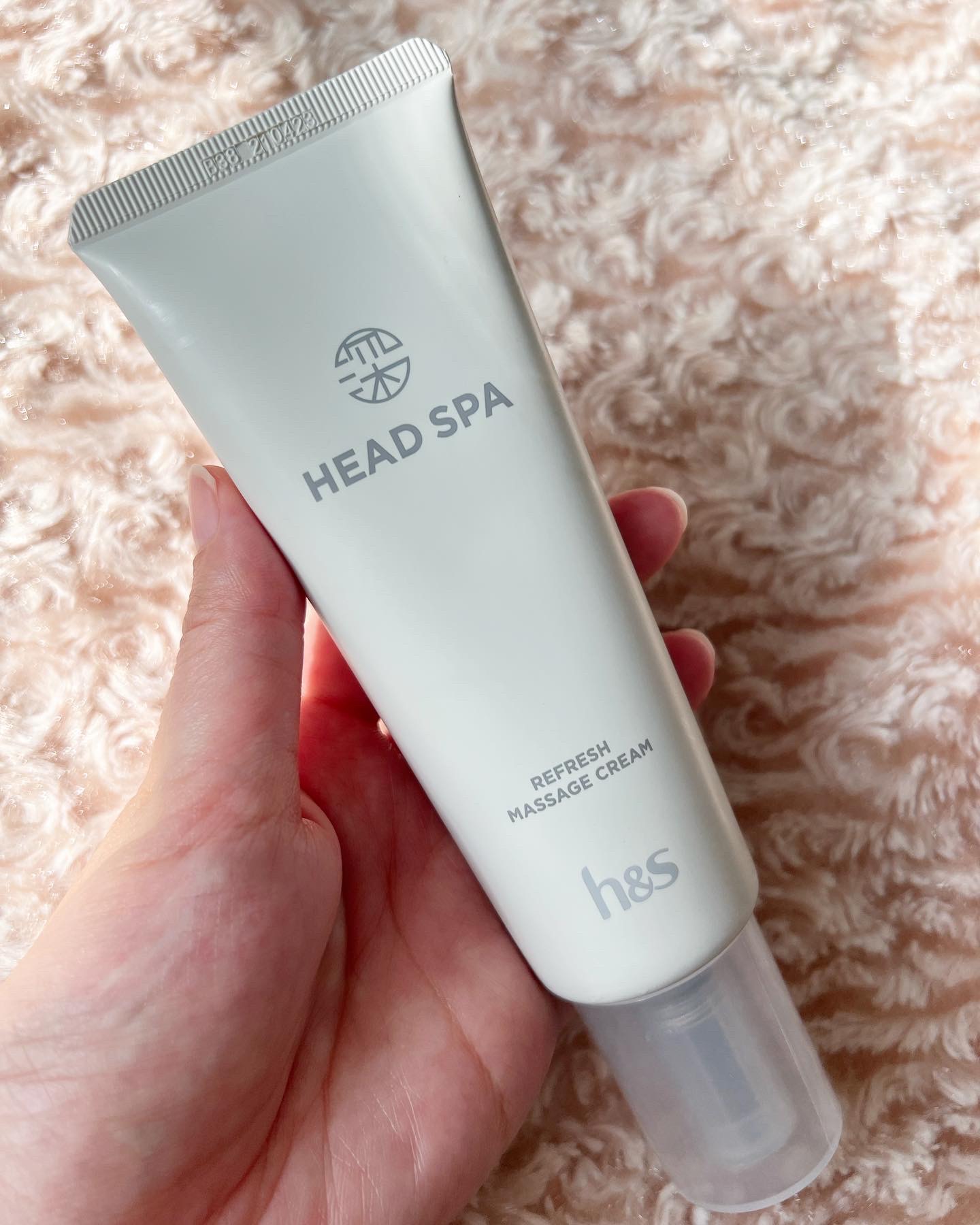 リフレッシュ マッサージクリーム/h&s/洗い流すヘアトリートメントを使ったクチコミ（1枚目）