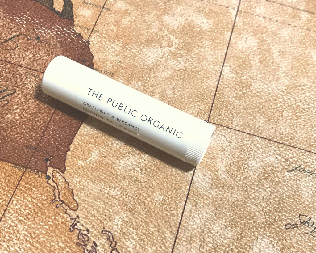オーガニック認証 精油リップスティック スーパーポジティブ ライズ/THE PUBLIC ORGANIC/リップクリームを使ったクチコミ（1枚目）