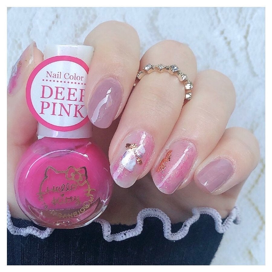 サンリオネイル/DAISO/マニキュアを使ったクチコミ(4枚目)