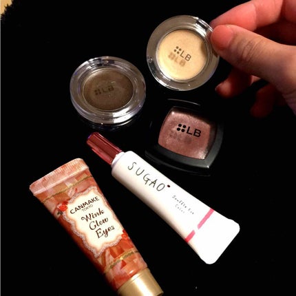 グラムジェリーアイズN シャンパンゴールド/LB/ジェル・クリームアイシャドウの画像