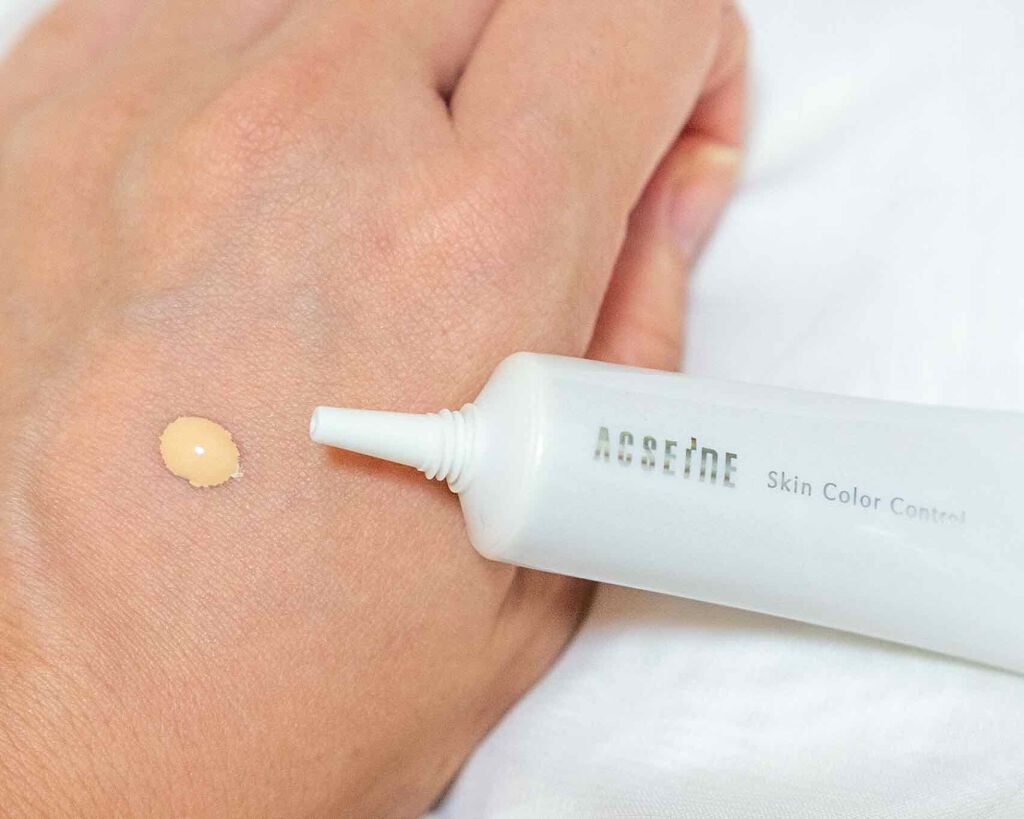 スキンカラーコントロール/ACSEINE/クリームコンシーラーを使ったクチコミ(2枚目)