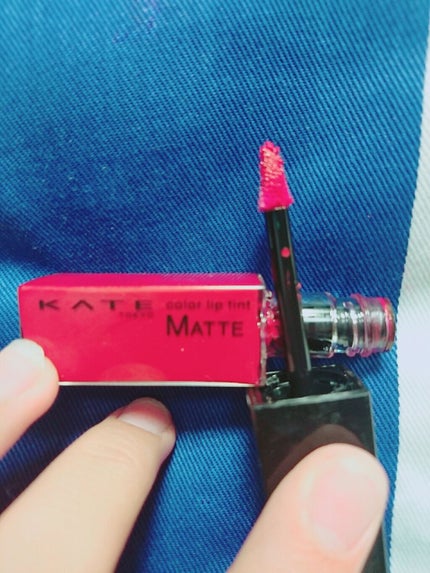 カラーセンサーリップティントN/KATE/口紅を使ったクチコミ(2枚目)