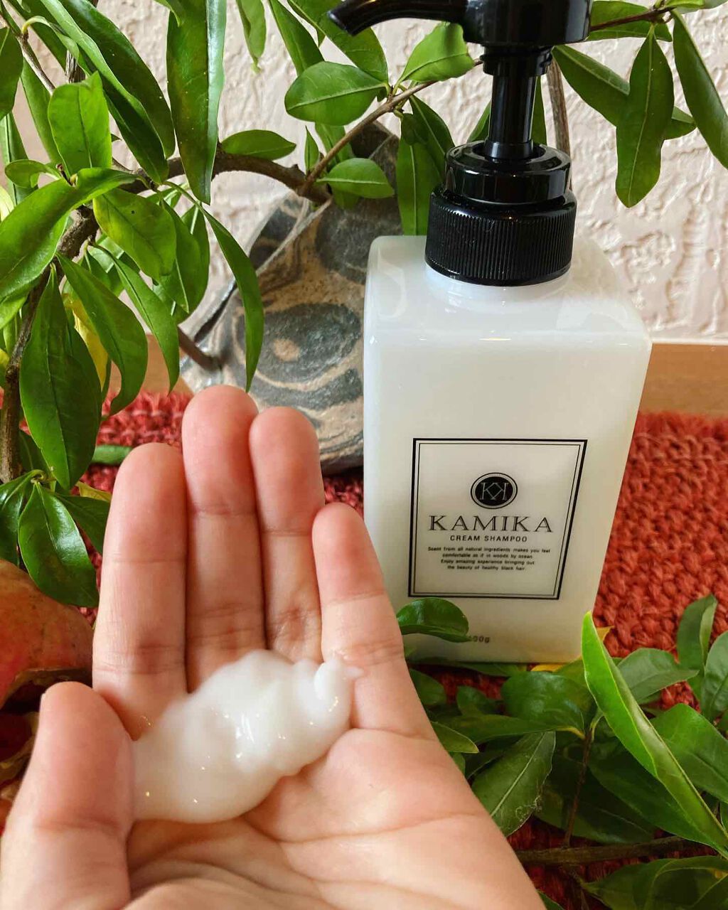 黒髪クリームシャンプー/KAMIKA/シャンプー・コンディショナーを使ったクチコミ（2枚目）