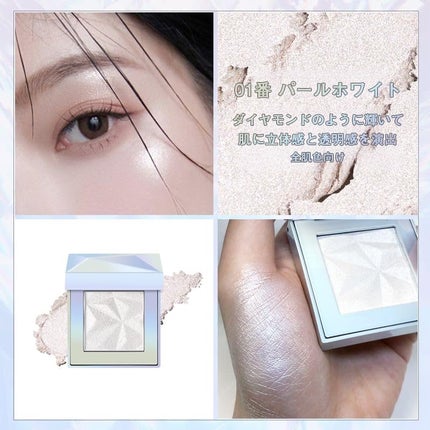 オーロラ ハイライト/LionWell(ライオンウェル)/パウダーハイライトを使ったクチコミ(2枚目)