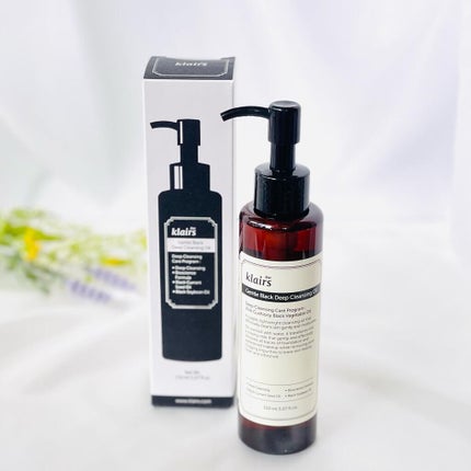 ジェントルブラックディープクレンジングオイル(150ml)/Klairs/オイルクレンジングを使ったクチコミ(1枚目)