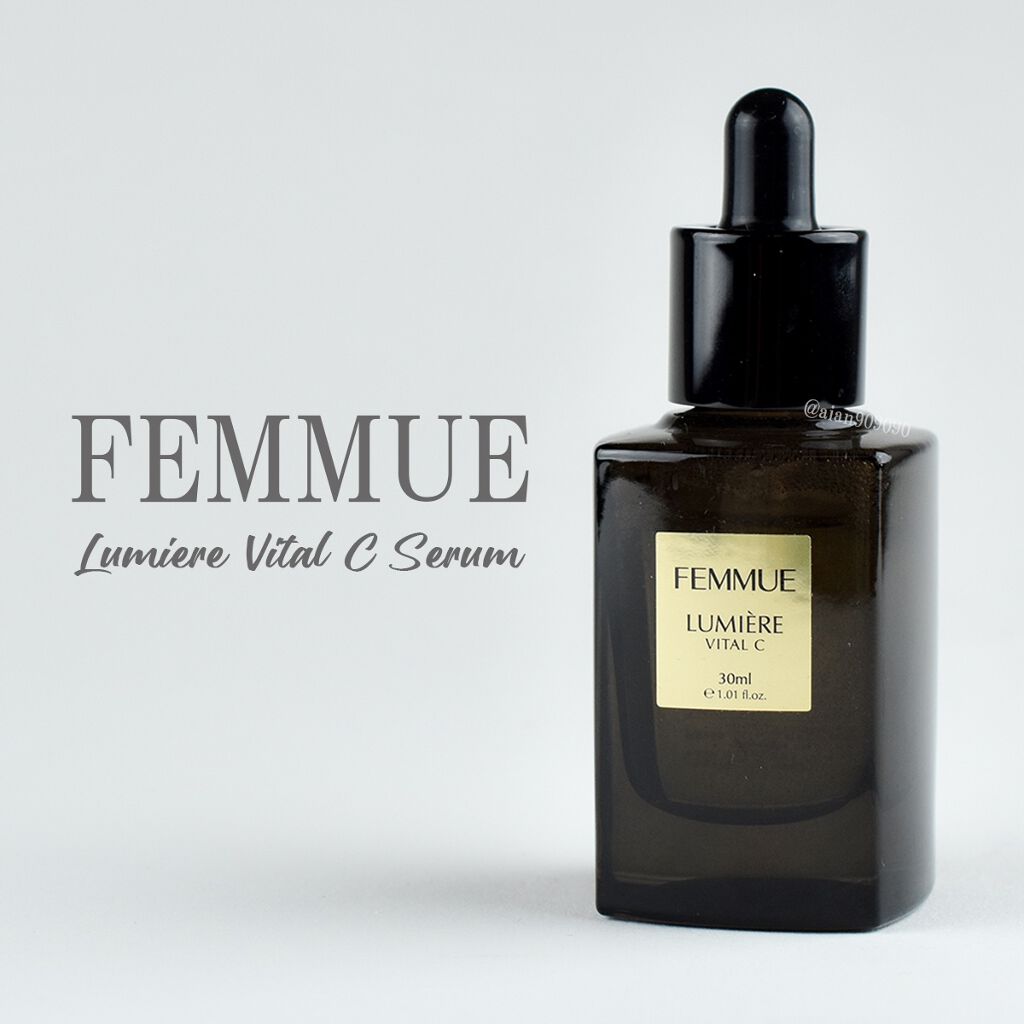 ルミエール ヴァイタルC/FEMMUE/ブースター・導入液を使ったクチコミ（1枚目）