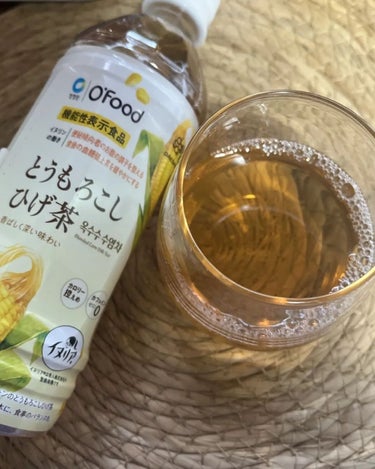 O'Food ホンチョのクチコミ「O'Food　様の
とうもろこしひげ茶　と、韓国で一番売れている飲むお酢　ホンチョ（紅酢）を飲.....」（2枚目）