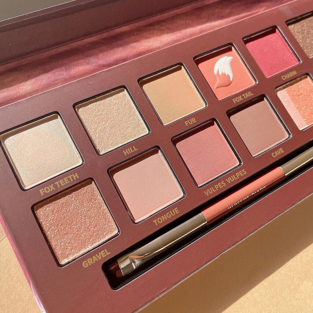 エクスプローラ12色 動物アイシャドウパレット/PERFECT DIARY/アイシャドウパレットを使ったクチコミ（2枚目）