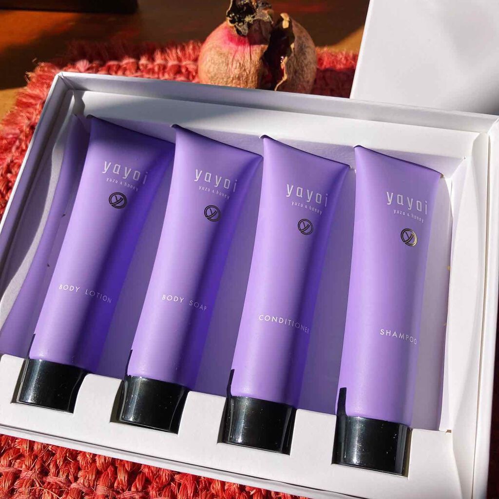 バスケアシリーズギフトbox/yayoi/その他キットセットを使ったクチコミ(4枚目)