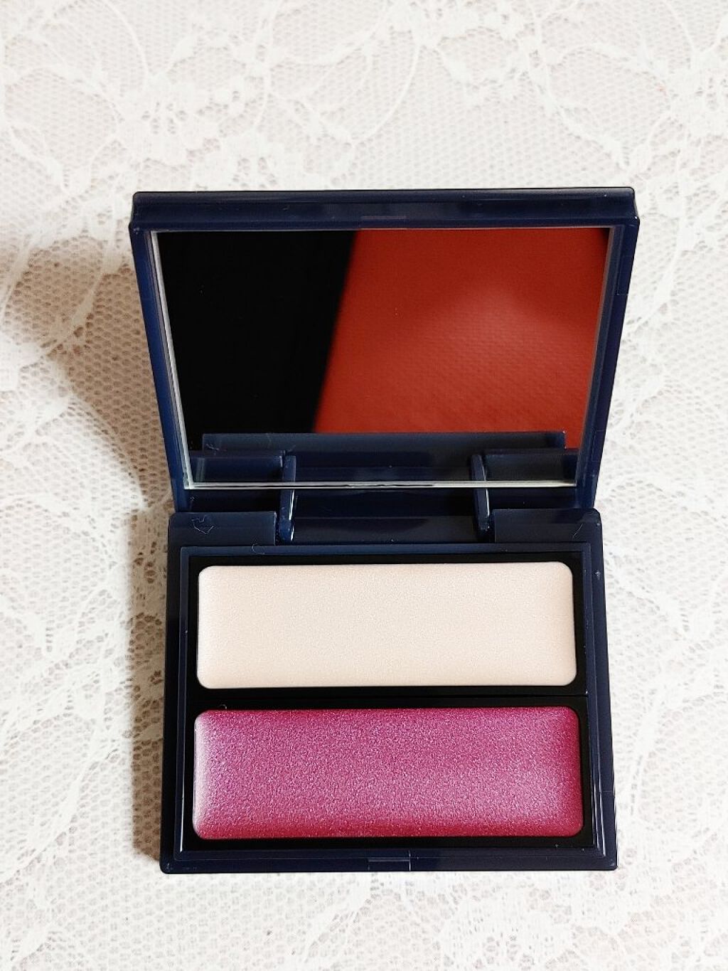 セラムマルチグロウデュオ/Borica/クリームハイライトを使ったクチコミ（2枚目）