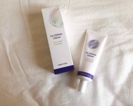 フィルタリングクリーム/DEWYCEL/日焼け止めクリームを使ったクチコミ(1枚目)