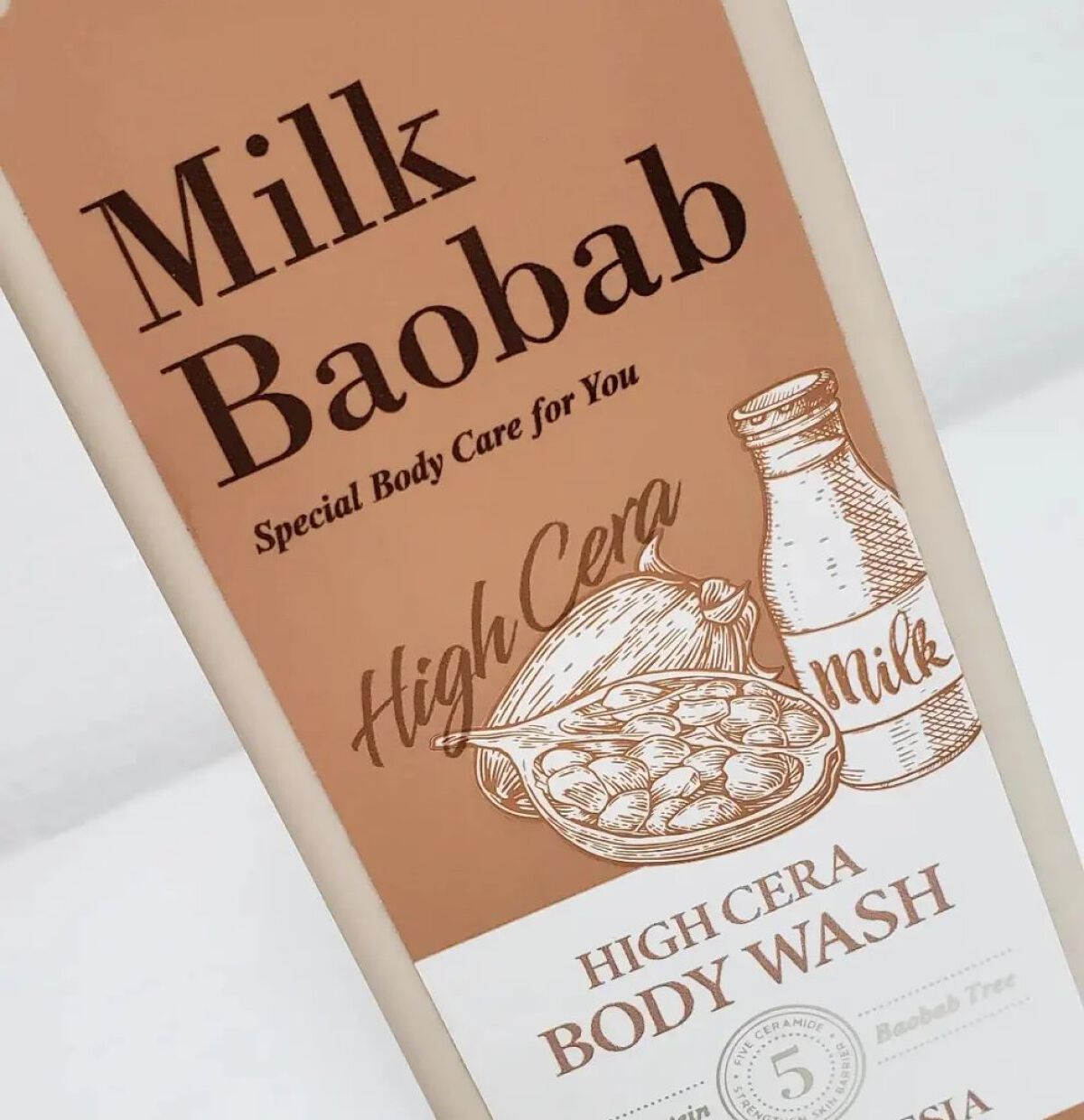 ミルクバオバブ ハイセラボディウォッシュ ペアー＆フリージア/ミルクバオバブ/ボディソープを使ったクチコミ（2枚目）