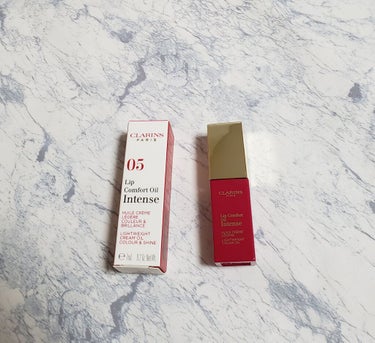 コンフォート リップオイル インテンス/CLARINS/リップグロスを使ったクチコミ（1枚目）